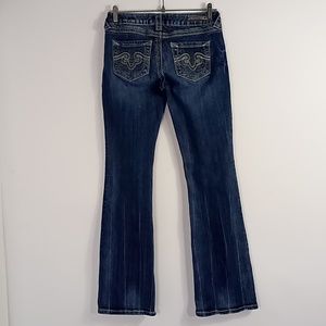 ReRock for Express Boot Faded Blue Jeans Size 2R